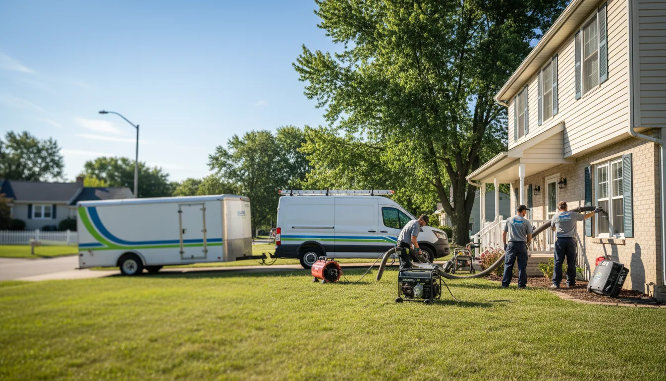Flooded Basement Restoration And Cleanup With Repair in Joice, IA near me